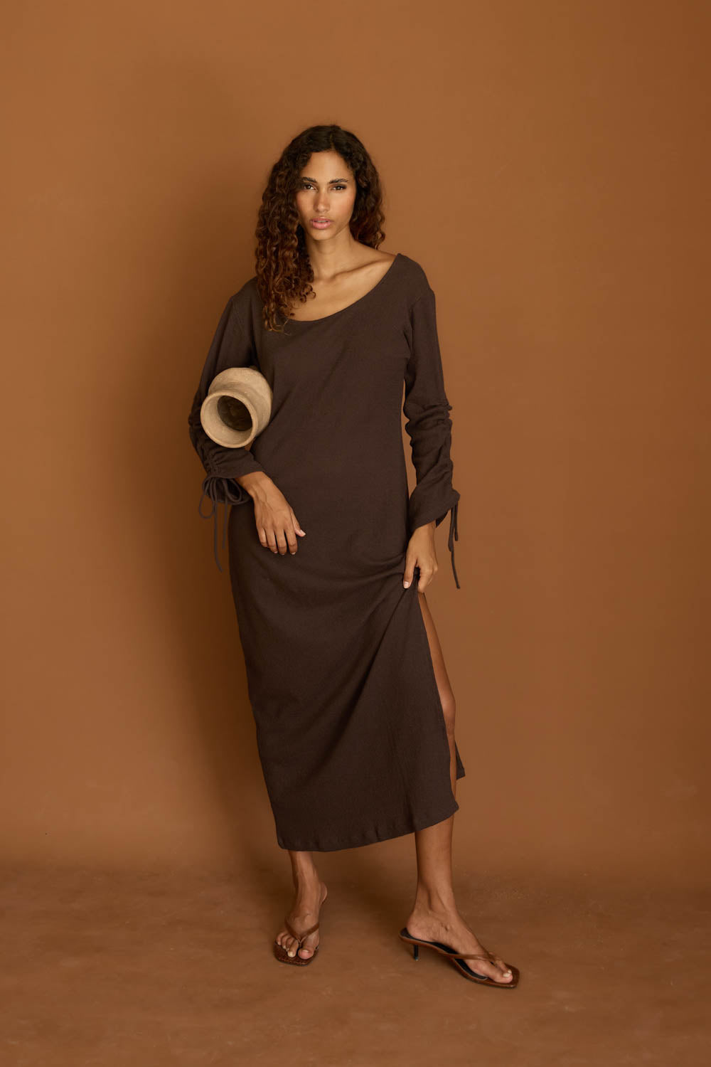 Isola Dress - Espresso Brown XS / S Isola Dress - Espresso Brown XS / S
