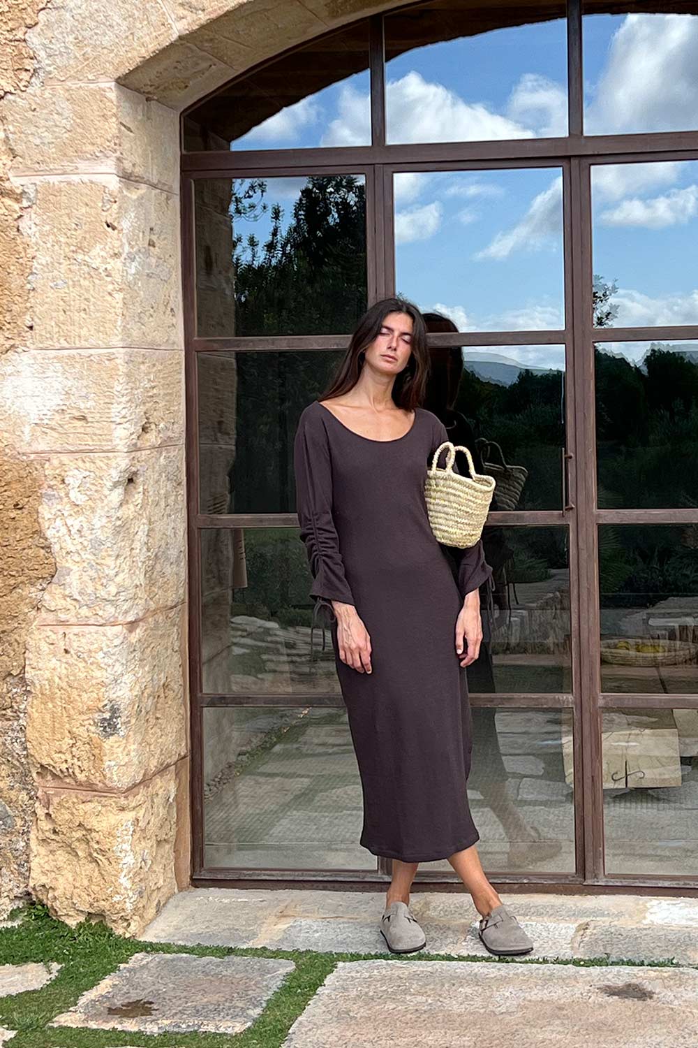 Isola Dress - Espresso Brown XS / S Isola Dress - Espresso Brown XS / S