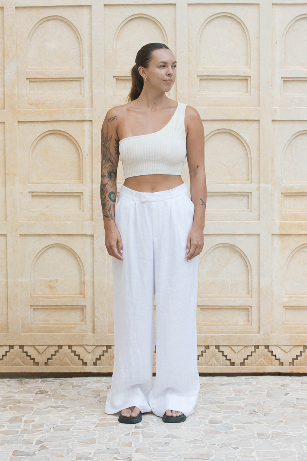 Cairo Pants - White